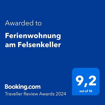 Ferienwohnung Am Felsenkeller Ebrach Eksteriør bilde
